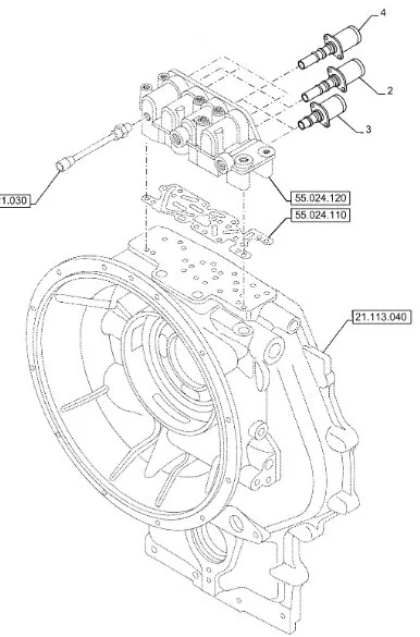 87705569 - клапан соленоид