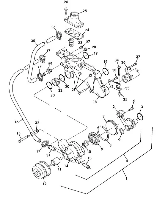87800488 - насос водяной